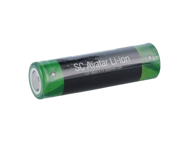 SC 18650er Akku 2000 mAh - 3,7 V