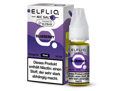 ELFBAR - BLUEBERRY 5X 10 ML LIQUID ELFBAR - BLUEBERRY 5X 10 ML LIQUID