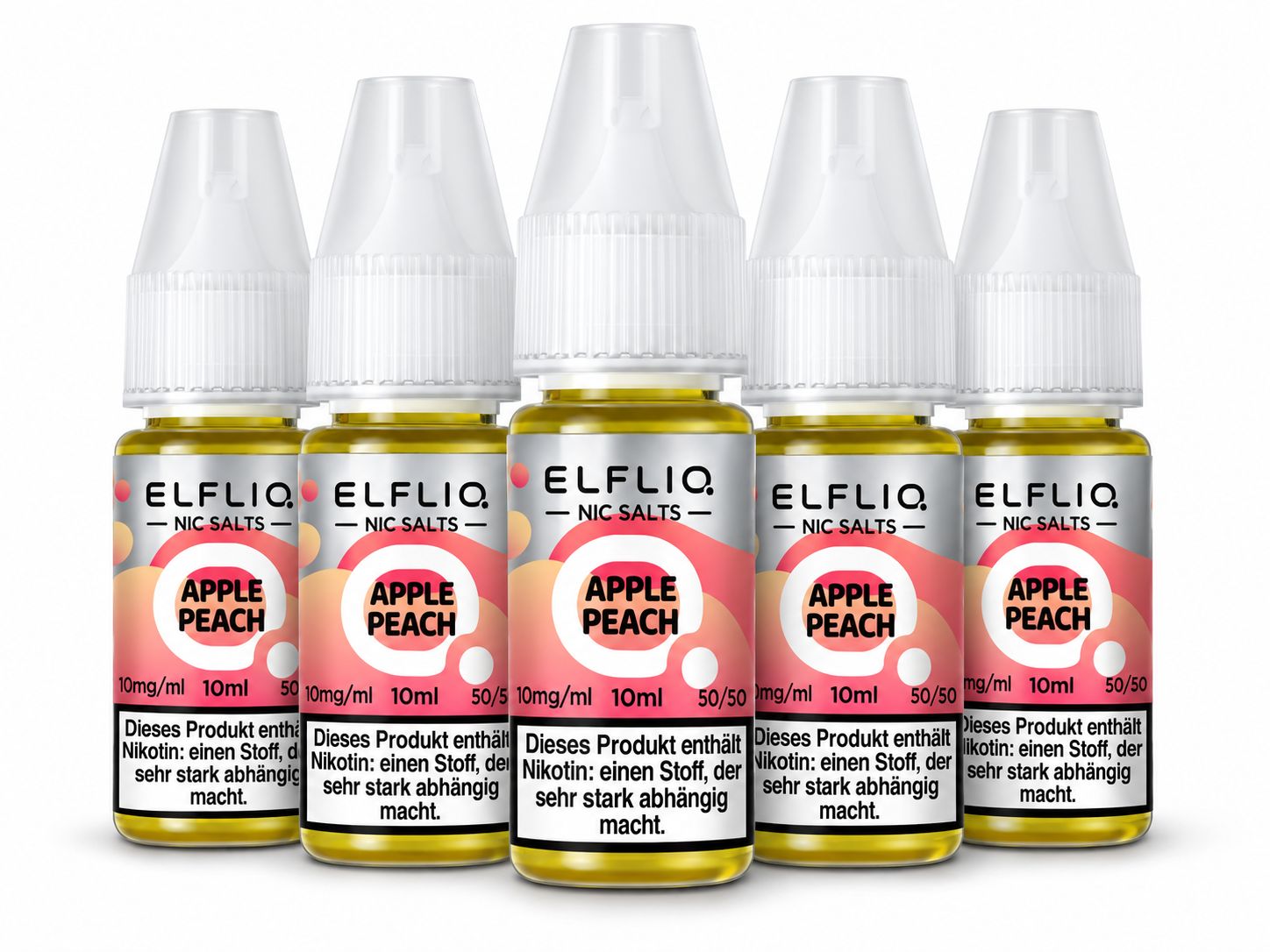 ELFBAR - APPLE PEACH 5X 10 ML LIQUID