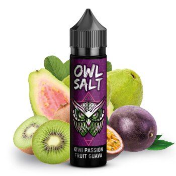 KIWI PASSIONFRUIT GUAVA - OWL LONGFILL 10 ML KIWI PASSIONFRUIT GUAVA - OWL LONGFILL 10 ML