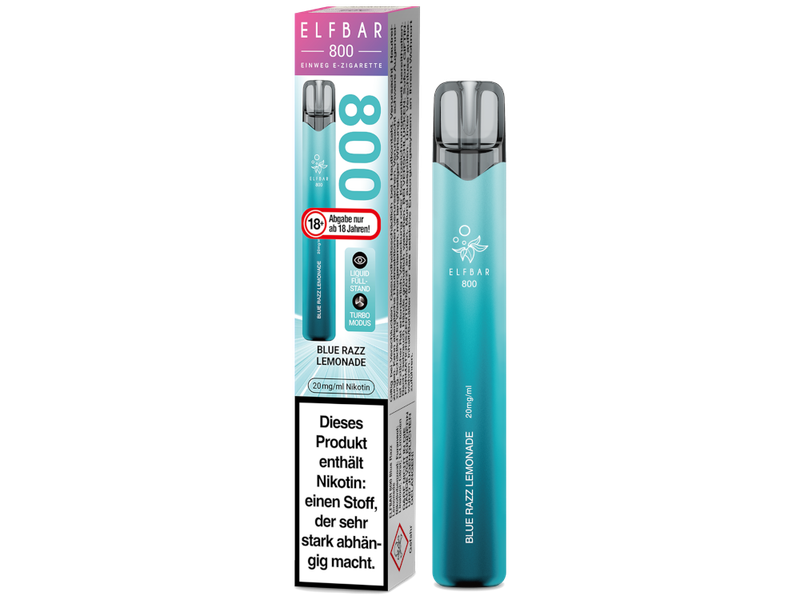 ELFBAR 800 BLUE RAZZ LEMONADE