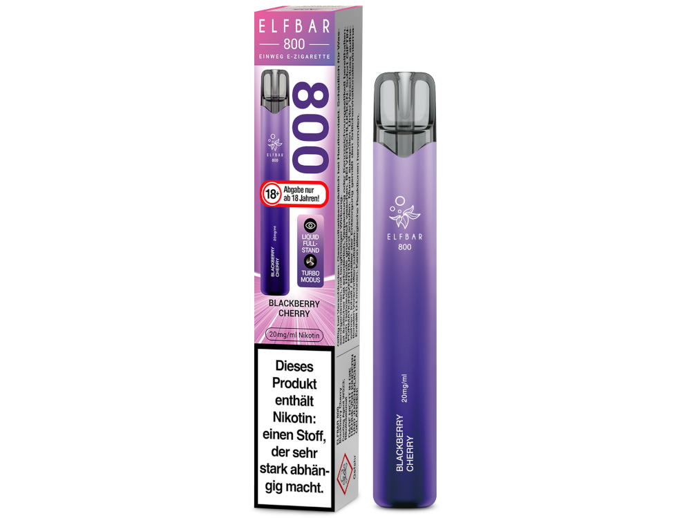 ELFBAR 800 BLACKBERRY CHERRY