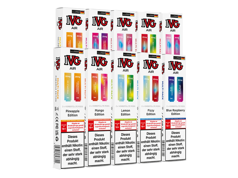 IVG Air Multi Flavour Pods 2er-Pack