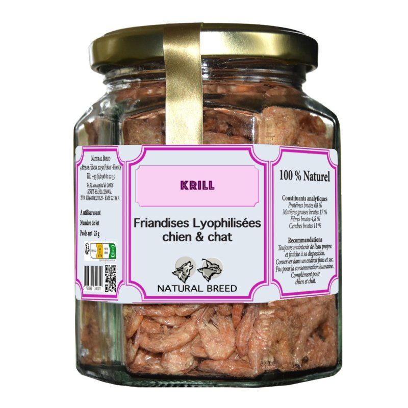 Krill (Garnelen) - Gefriergetrocknete Leckerbissen
