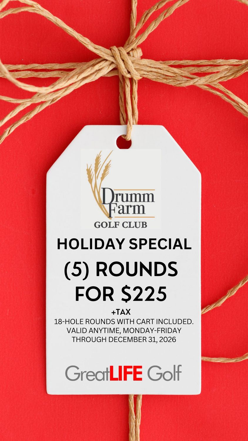 5-Round Package w/Cart |  Drumm Farm (Holiday Special)