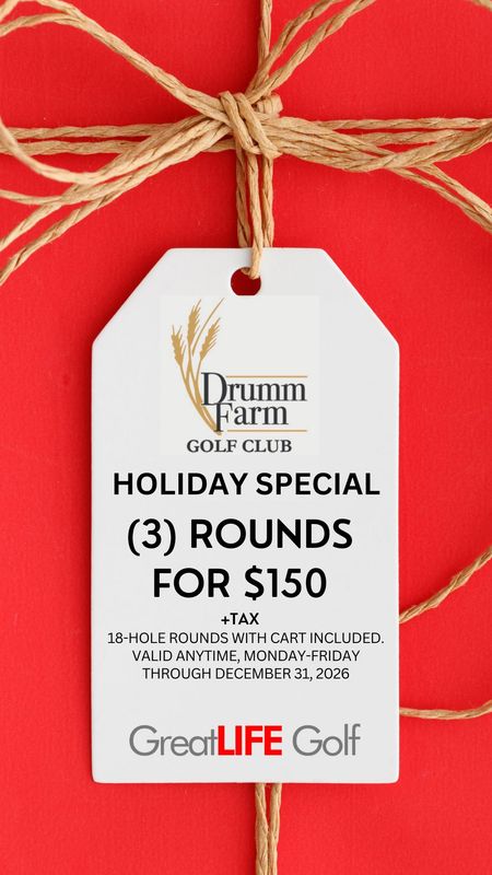 3-Round Package w/Cart | Drumm Farm (Holiday Special)