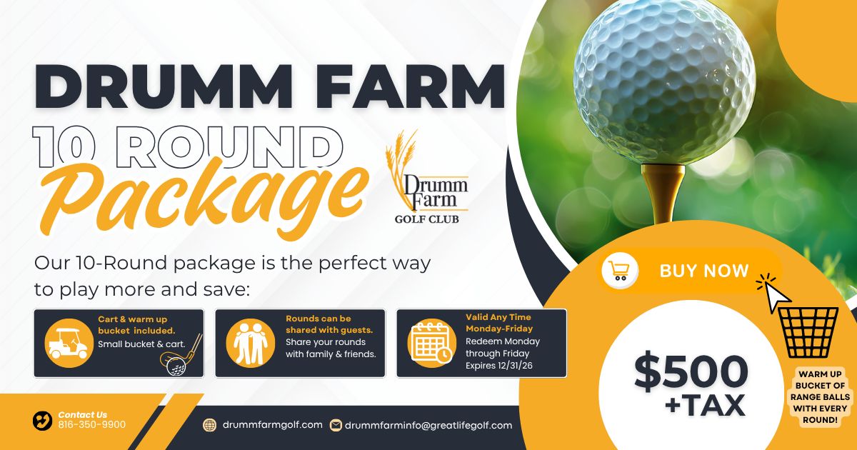 Drumm Farm 10-Round Package (Weekday)