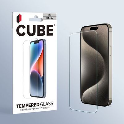 Apple iPhone 15 Pro Max (6.7)/ iPhone 15 Plus (6.7) - Tempered Glass Screen Protector - Processed Glass Reinforced to increase Shock Absorbency