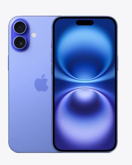 Apple iPhone 16 (Blue) - 256GB, Grade B Used, Unlocked