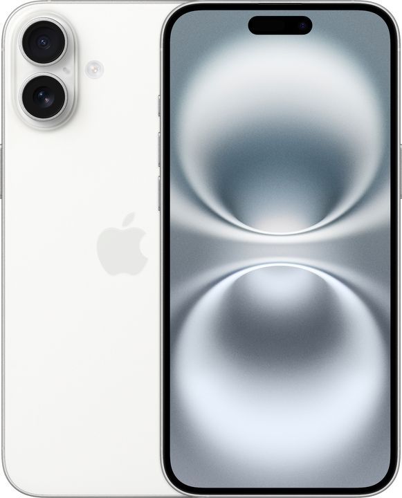 Apple iPhone 16 (White) - 128GB, Grade B Used, Unlocked