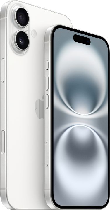 Apple iPhone 16 (White) - 128GB, Grade B Used, Unlocked