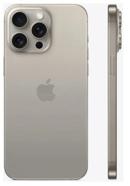 Apple iPhone 15 Pro Max (Titanium, Natural) - 512GB, Grade A (Used), Unlocked