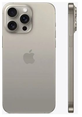 Apple iPhone 15 Pro Max (Titanium, Natural) - 512GB, Grade A (Used), Unlocked