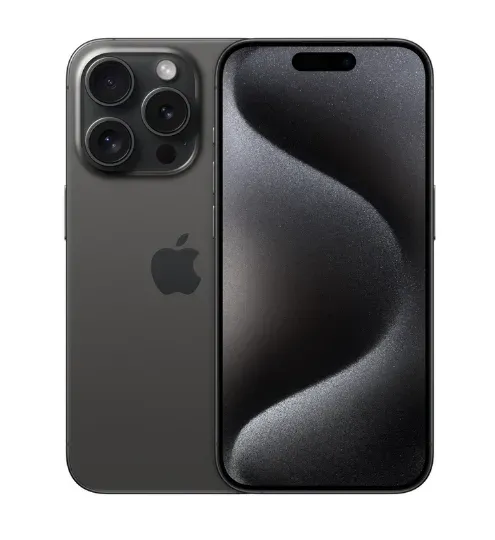 Apple iPhone 15 Pro Max (Titanium, Black) - 256GB, Grade C (Used), Unlocked