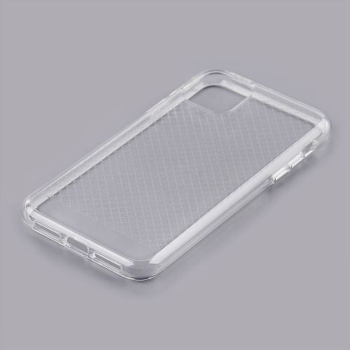 Apple iPhone 11 Pro Max (6.5) Scratch-Proof & Shock Resistant Clear TPU Cover with Clear Bumper – Durable Protection