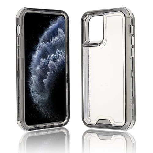 Apple iPhone 11 Pro Black, Blue, Clear, Dark Green, and Red Three-Piece Hybrid Clear Case – Durable, Protective, and Sleek Design