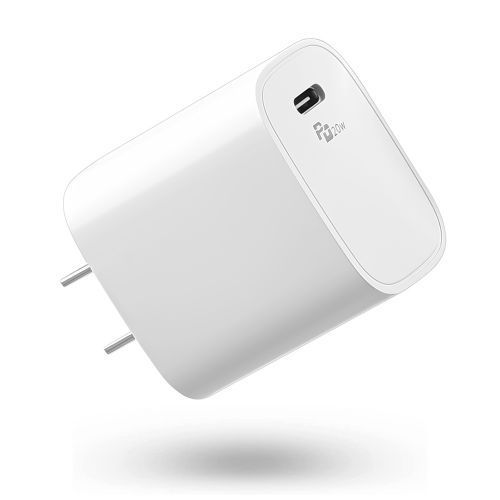 White Ultra-Fast 20W Type-C Rapid PD Charger