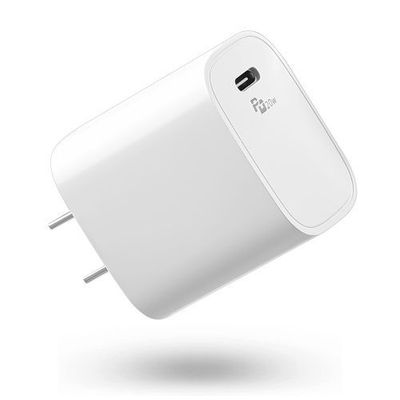 White Ultra-Fast 20W Type-C Rapid PD Charger