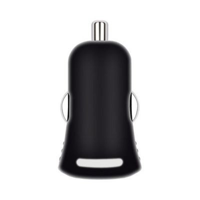 Black USB Car Charger - Premium Packaging
