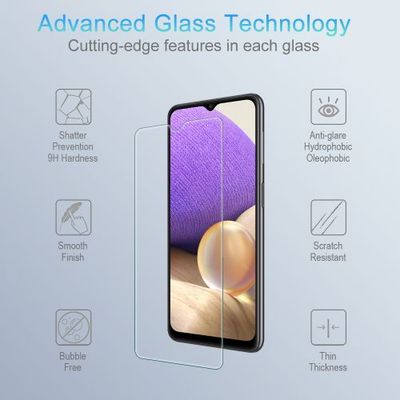 Samsung Galaxy A12 / A32 5G Tempered Glass Screen Protector – Shock Absorbent & Scratch Resistant