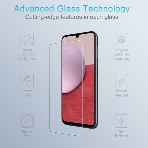 Samsung Galaxy A14 5G Tempered Glass Screen Protector – Shock Absorbent & Scratch Resistant