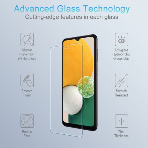 Samsung Galaxy A13 5G Tempered Glass Screen Protector – Shock Absorbent & Scratch Resistant