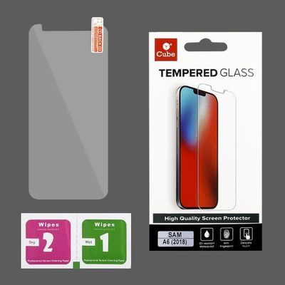 Samsung Galaxy A6 (2018) Tempered Glass Screen Protector – Shock Absorbent & Scratch Resistant