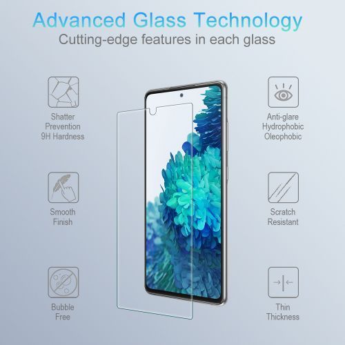 Samsung Galaxy S20 FE 5G Tempered Glass Screen Protector – Shock Absorbent & Scratch Resistant