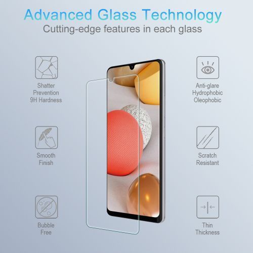 Samsung Galaxy A42 5G Tempered Glass Screen Protector – Shock Absorbent & Scratch Resistant