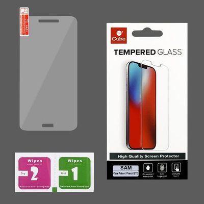 Samsung Galaxy Core Prime / Prevail LTE / G360 Tempered Glass Screen Protector – Shock Absorbent & Scratch Resistant