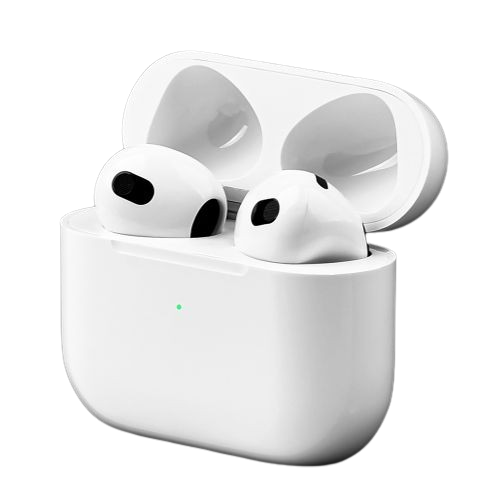 White Wireless Earbuds with Charging Dock - Pro3 - Exceptional Sound & Comfort