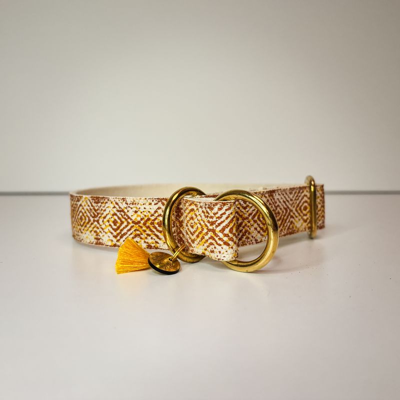 bestempeltes Halsband "Sunlit Sands"