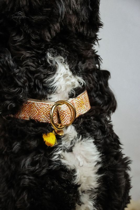 bestempeltes Halsband "Sunlit Sands"