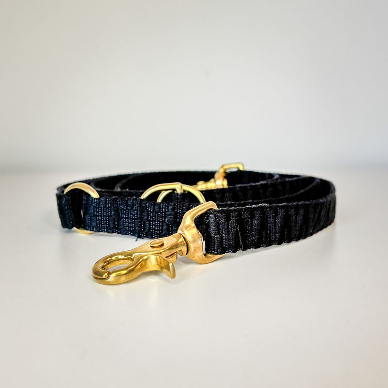 Hundeleine "Black Pearl"
