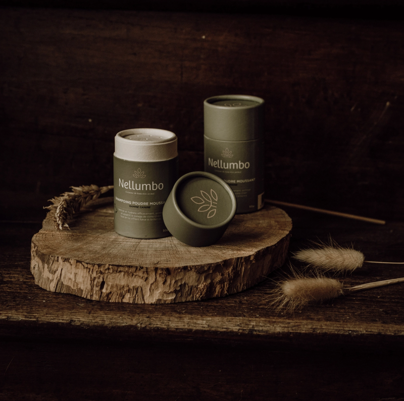 Nellumbo – Schaumpulver Hundeshampoo - Nellumbo