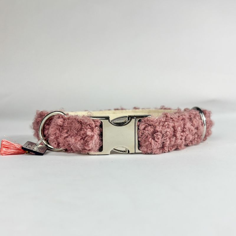 Hundehalsband "Cosy Rose" – robust & handgefertigt