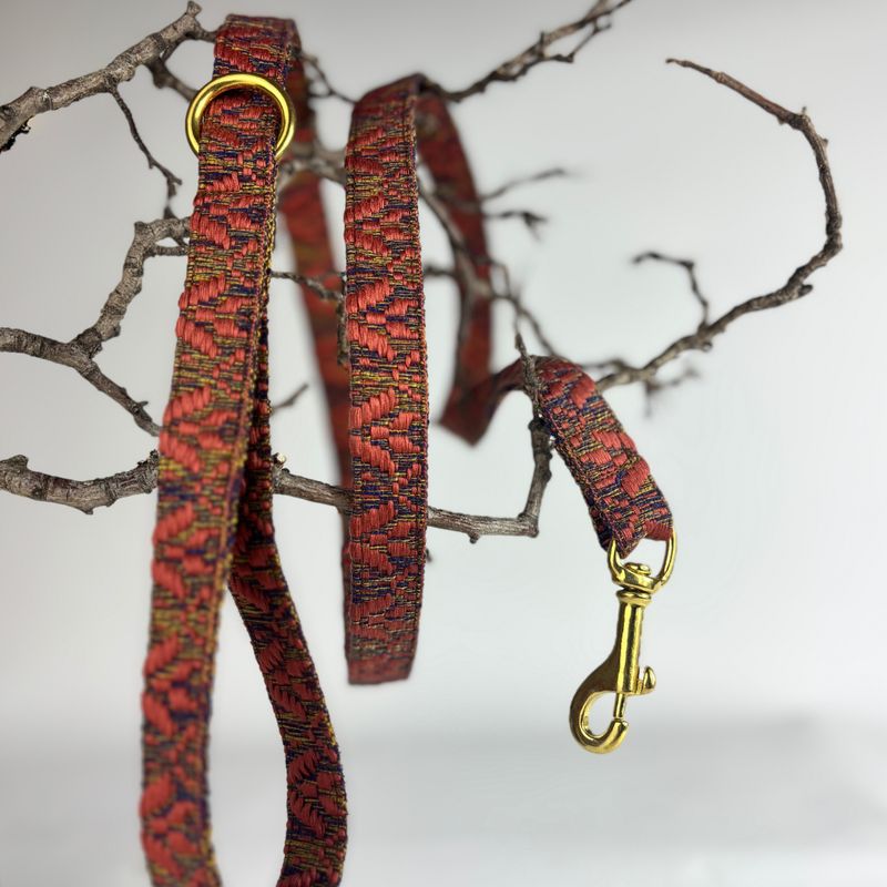 Hundeleine "Herbstglut"