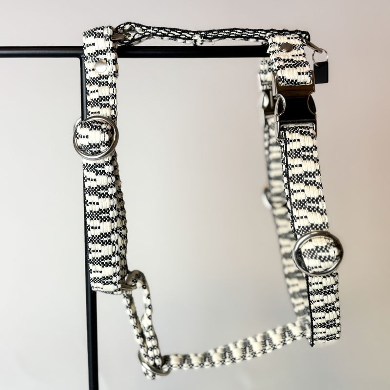 Handgefertigtes Hundegeschirr „City Vibes“ – für Alltag & Abenteuer