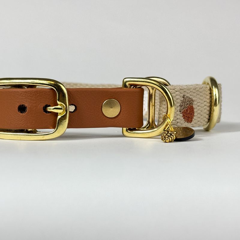 Hundehalsband „Autumn“ – handgefertigt