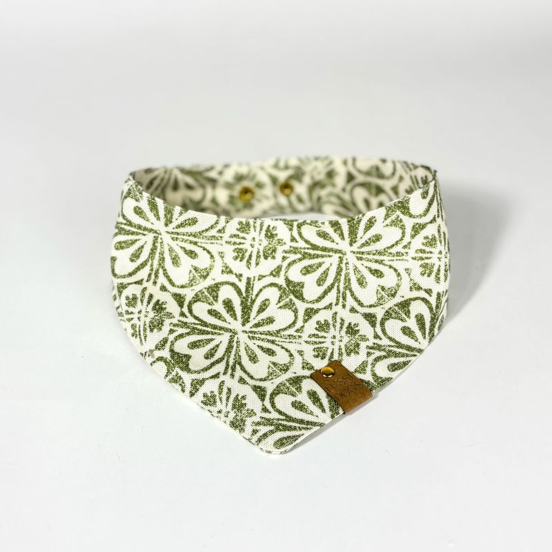 Hundehalstuch "Vintage Green“