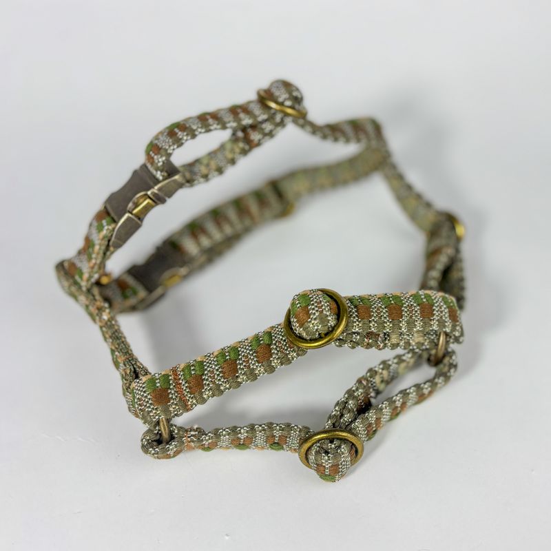 Handgefertigtes Hundegeschirr „Woodland Vibe“