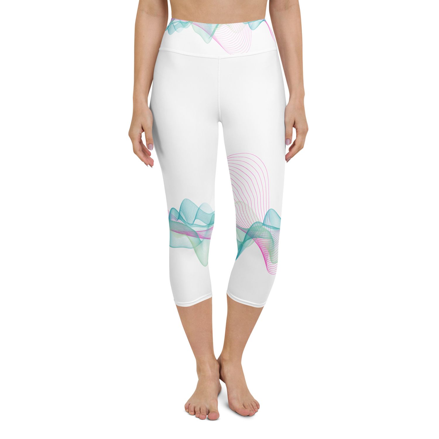 Yoga Capri Leggings - THETA VIBES