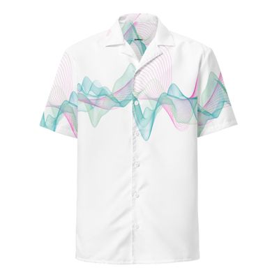 Unisex button shirt - THETA VIBES