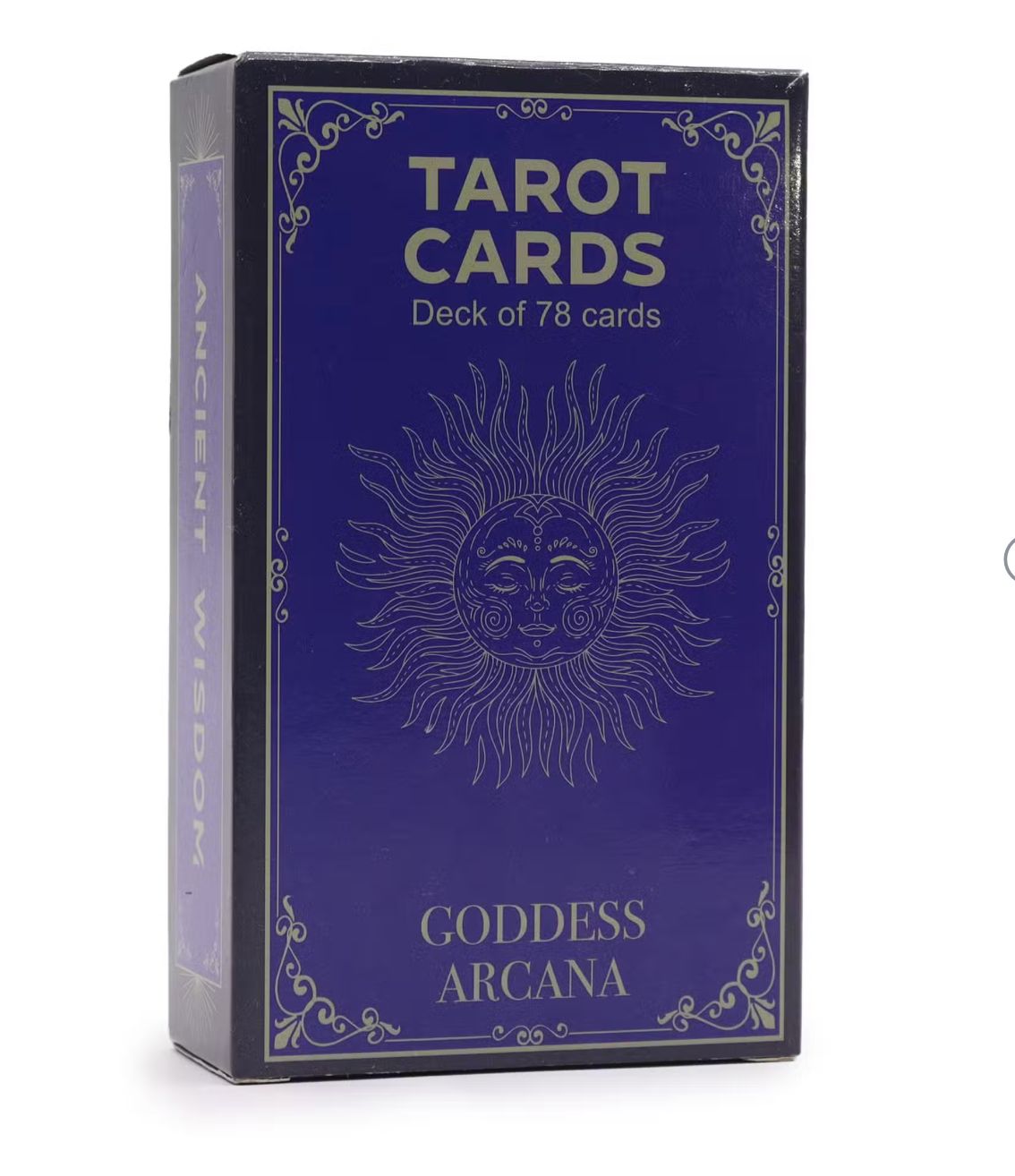 Cartas del Tarot con Libro Guía - Arcanos de la Diosa