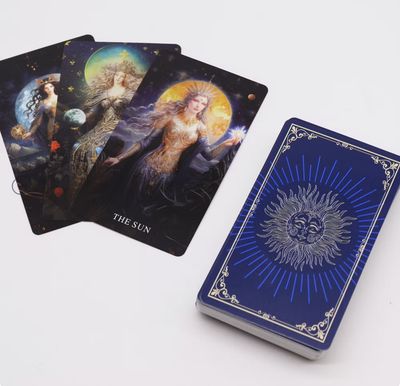 Cartas del Tarot con Libro Guía - Arcanos de la Diosa