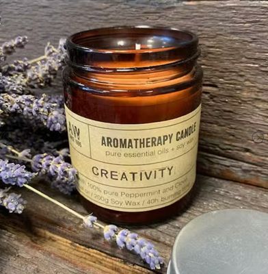 Vela para Aromaterapia - Creatividad