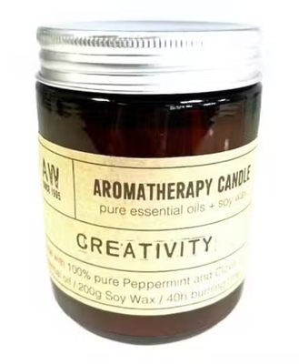 Vela para Aromaterapia - Creatividad