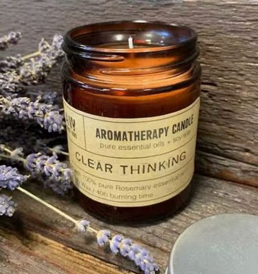 Vela para Aromaterapia - Pensamiento claro