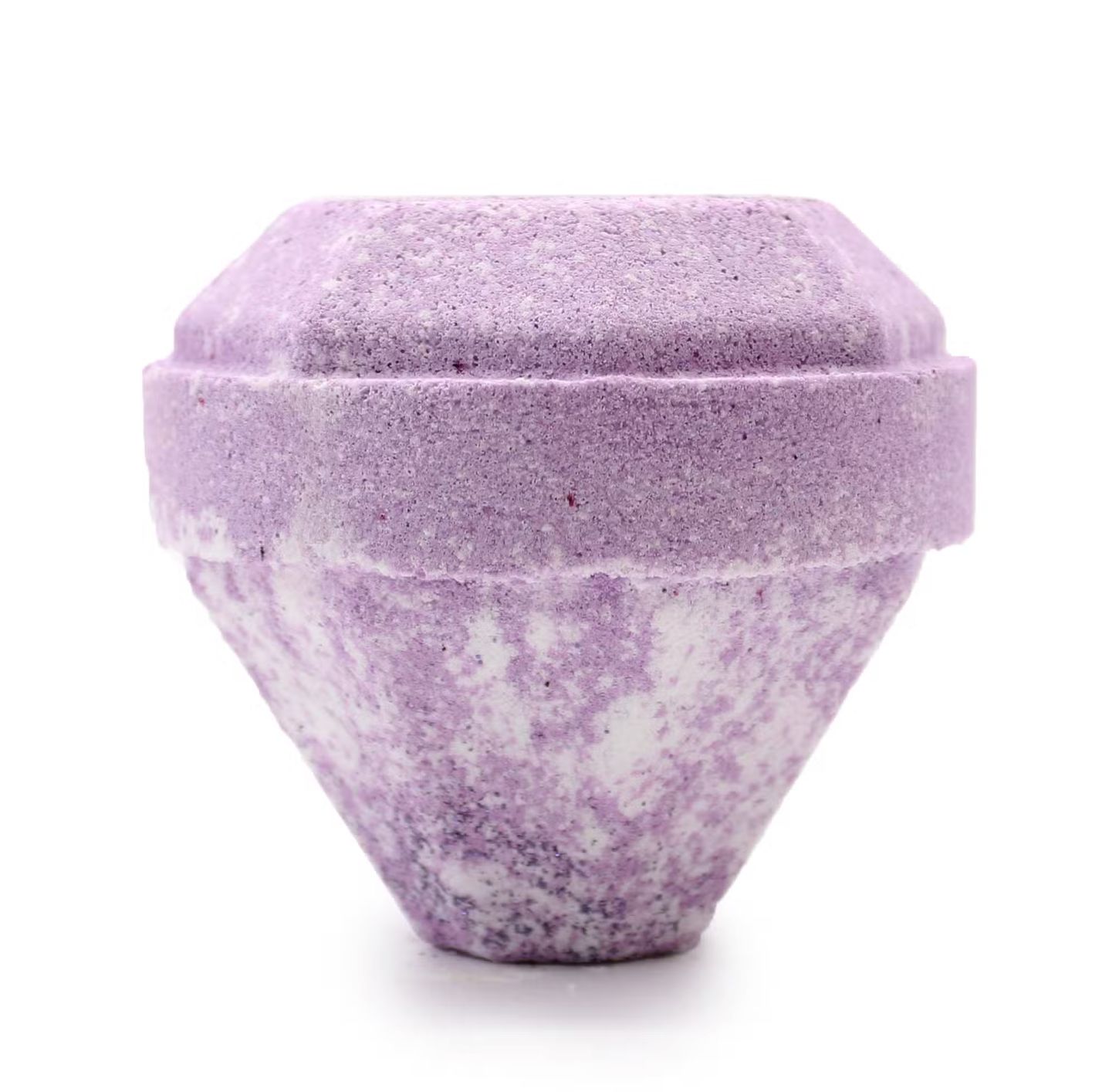 1x Bomba de Baño de Piedras Preciosas - Blanca y Violeta