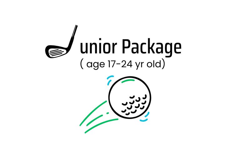 10 Round Package with Cart (Juniors 17-24 years old)